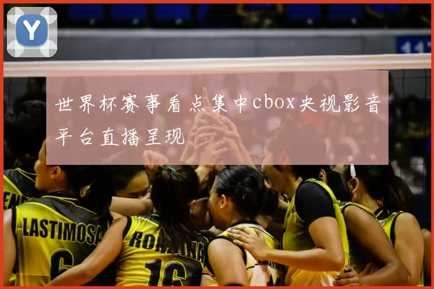 世界杯赛事看点集中cbox央视影音平台直播呈现
